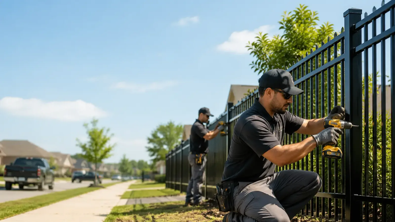 Metal Fence Installation in Elmwood, NE